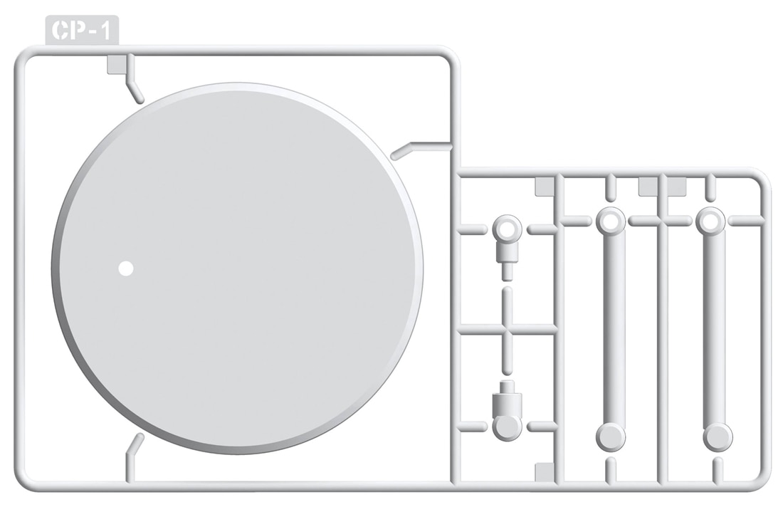 KADOKAWA PLASTIC MODEL SERIES 「無職転生2 ～異世界行ったら本気だす～」 ロキシー・ミグルディア / ロキシー・ミグルディア DX ver. CP-1パーツ