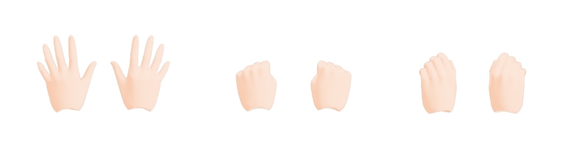 KADOKAWA PLASTIC MODEL SERIES 「無職転生2 ～異世界行ったら本気だす～」 ロキシー・ミグルディア / ロキシー・ミグルディア DX ver. 手首パーツセット