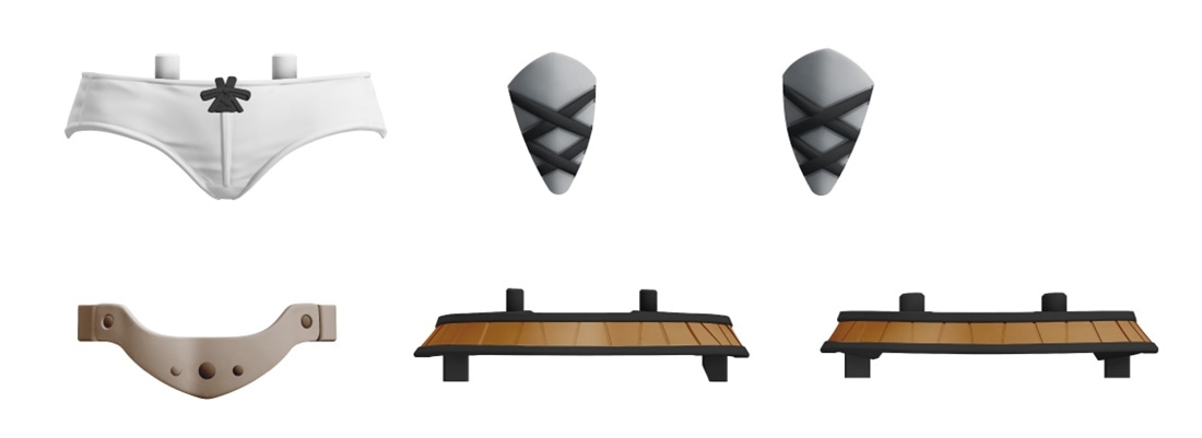 KADOKAWA PLASTIC MODEL SERIES 「無職転生2 ～異世界行ったら本気だす～」 ロキシー・ミグルディア / ロキシー・ミグルディア DX ver. 彩色済みパーツセット3