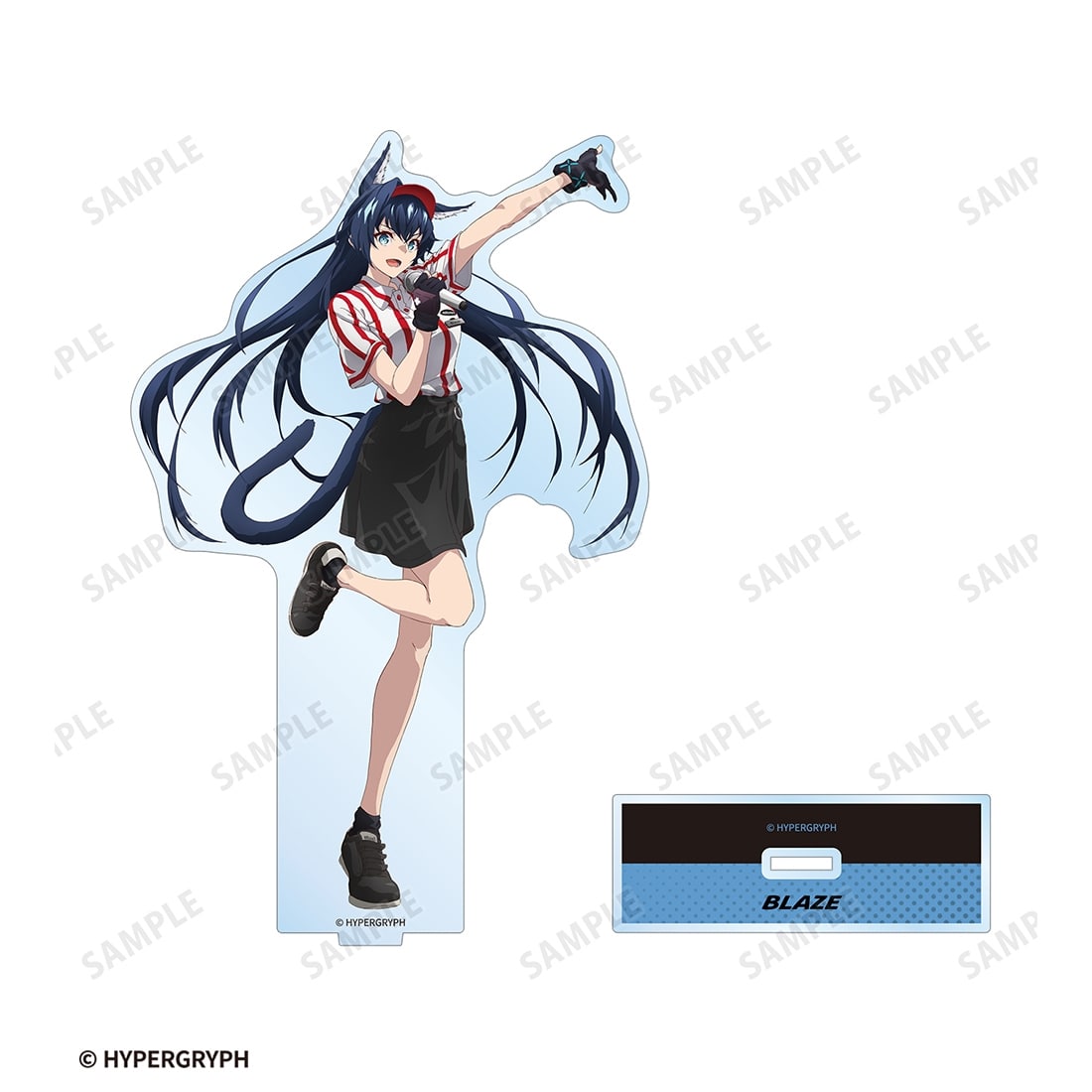 アークナイツ【焔燼曙明/RISE FROM EMBER】 描き下ろし ブレイズ アクティビティスタッフver. BIGアクリルスタンド