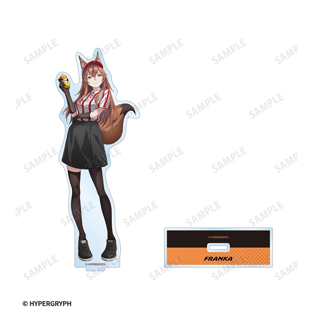 アークナイツ【焔燼曙明/RISE FROM EMBER】 描き下ろし フランカ アクティビティスタッフver. BIGアクリルスタンド