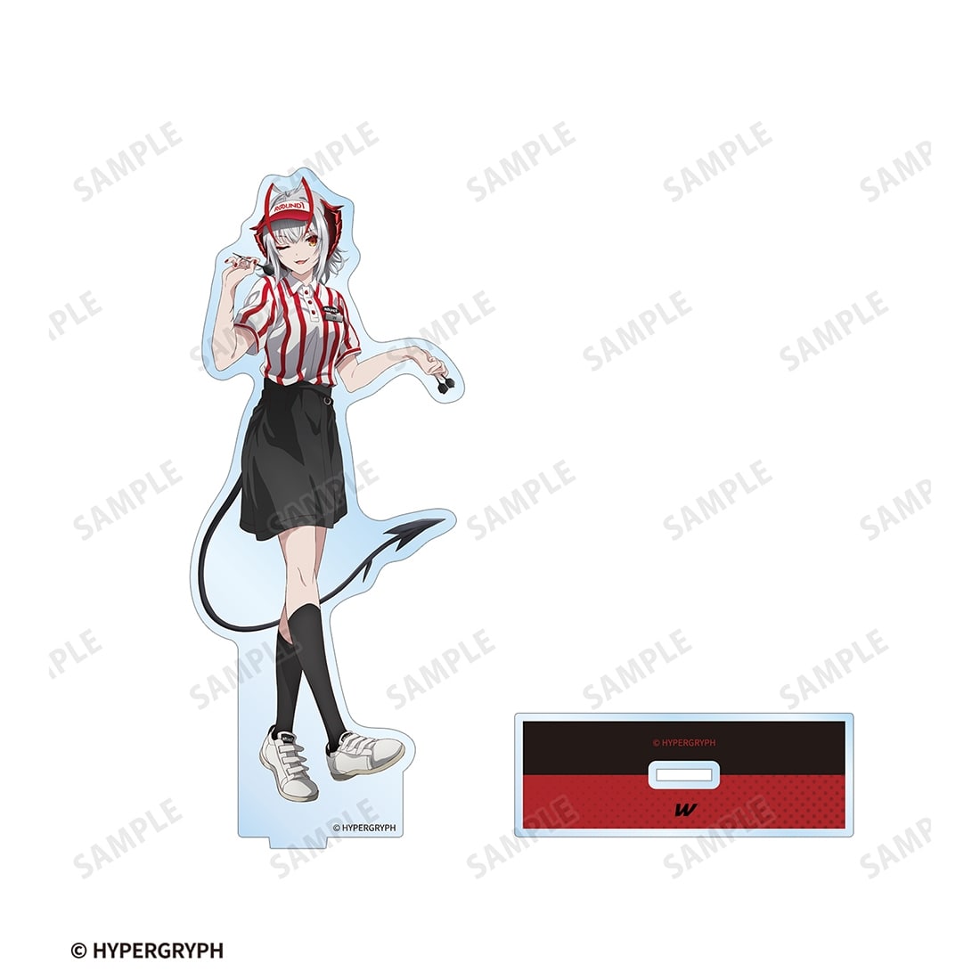 アークナイツ【焔燼曙明/RISE FROM EMBER】 描き下ろし W アクティビティスタッフver. BIGアクリルスタンド