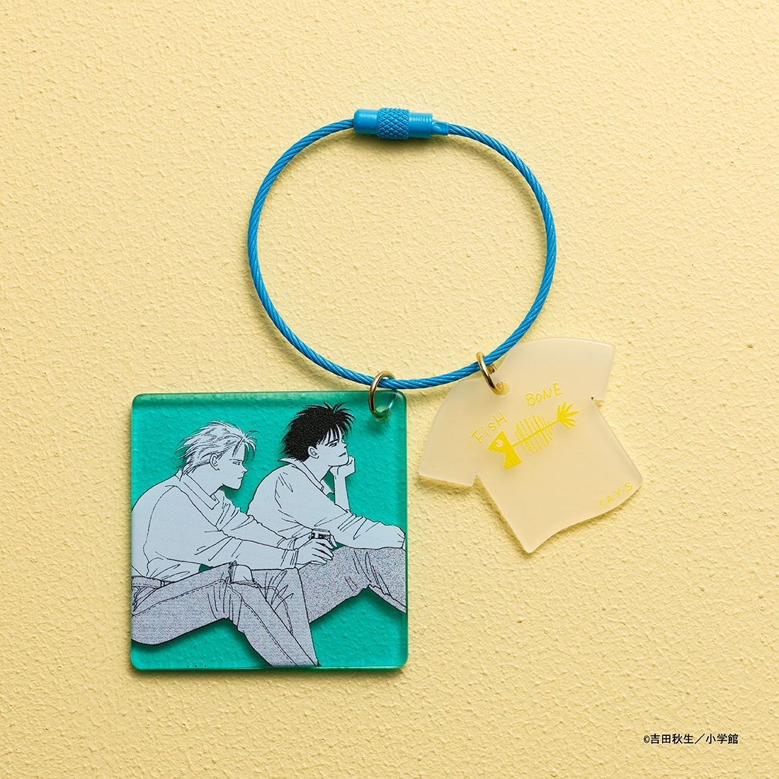 BANANA FISH ダブルアクリルキーリング ②アッシュとエイジ
