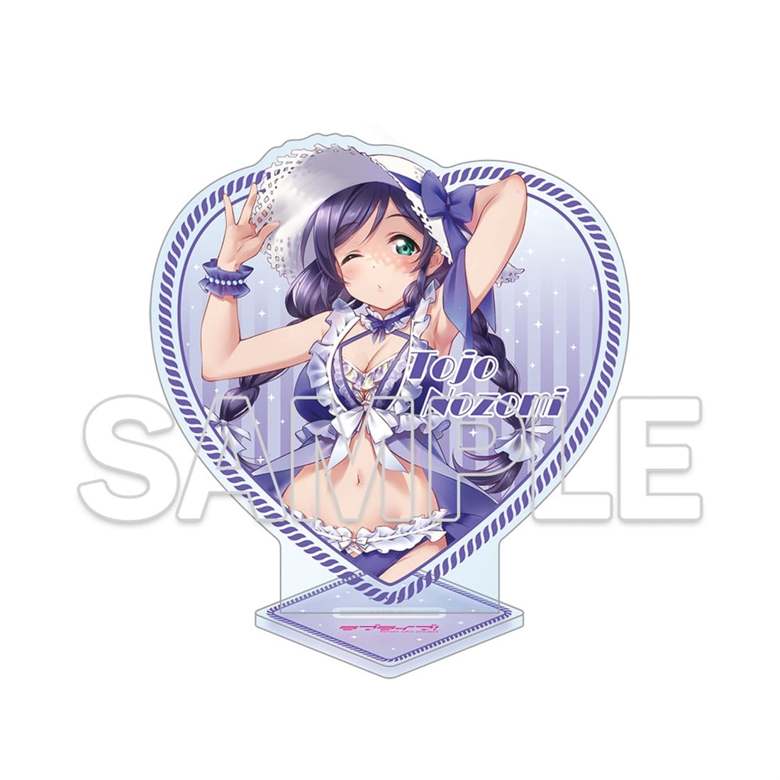 LoveLive! Days 2026年4月号『ラブライブ！』ハート型ラメ入りアクリルスタンド　東條 希