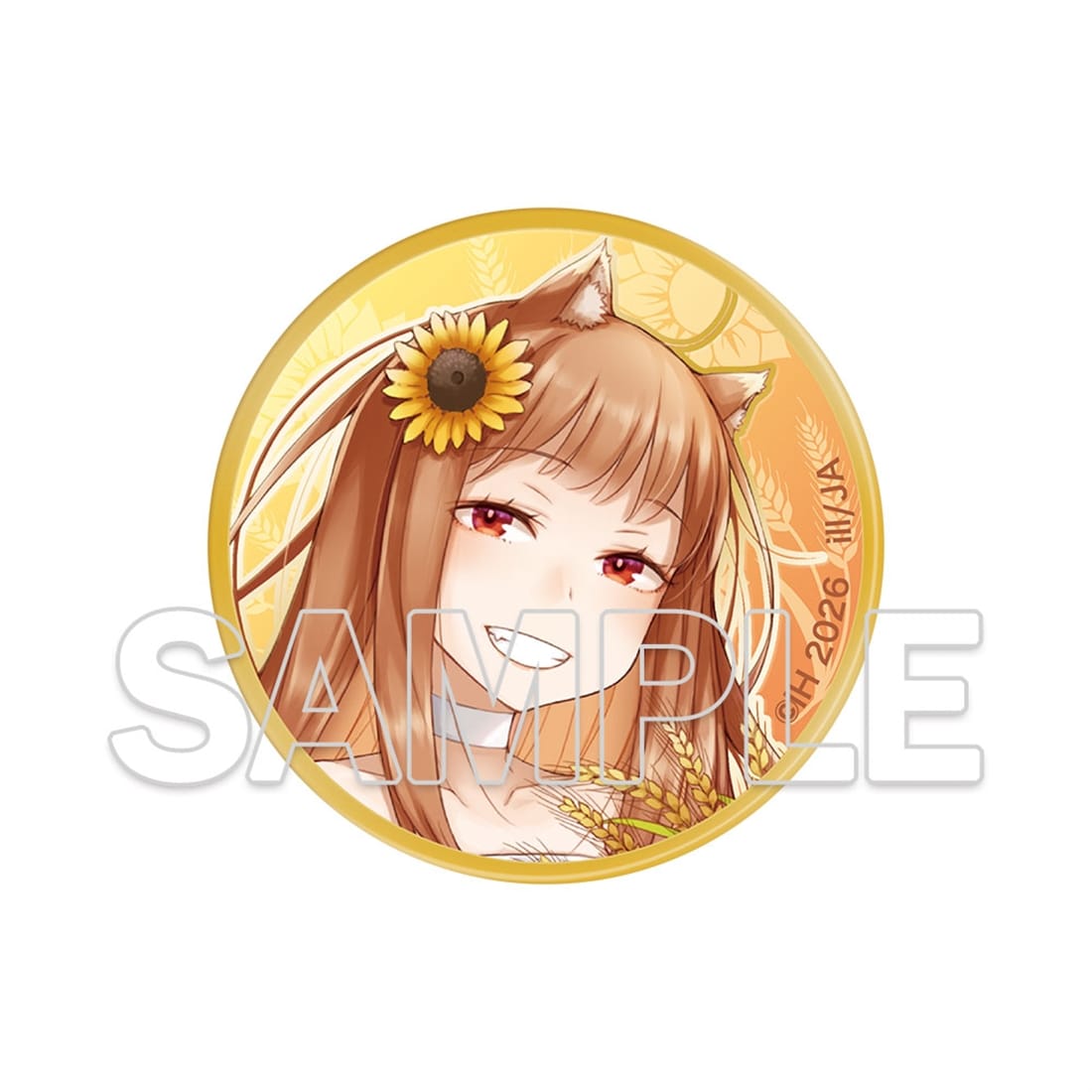 『狼と香辛料』原作20周年記念 メダル ブライドver.