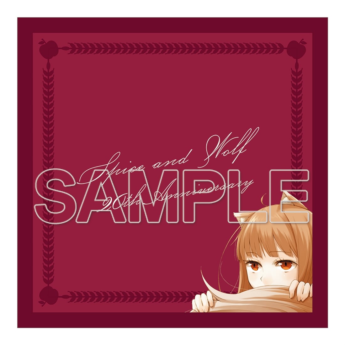 『狼と香辛料』原作20周年記念 ミニタオル A