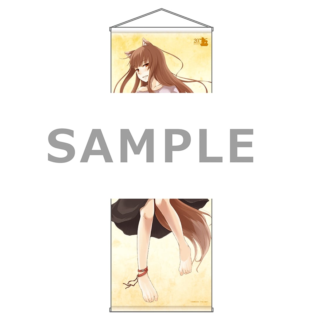 『狼と香辛料』原作20周年記念 BIGタペストリー　抱き枕Aver.