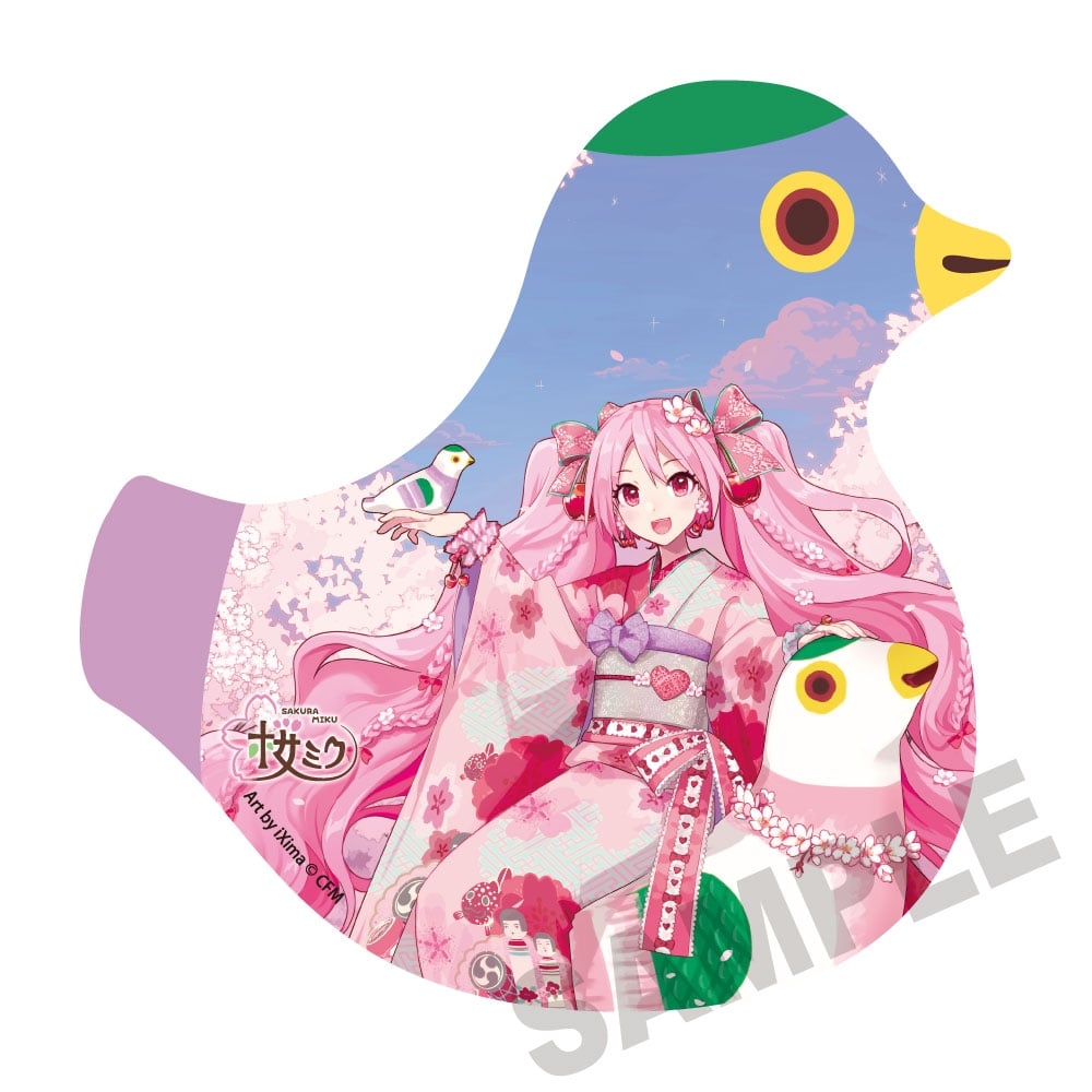 桜ミク×弘前さくらまつり2026 マウスパッド Art by iXima