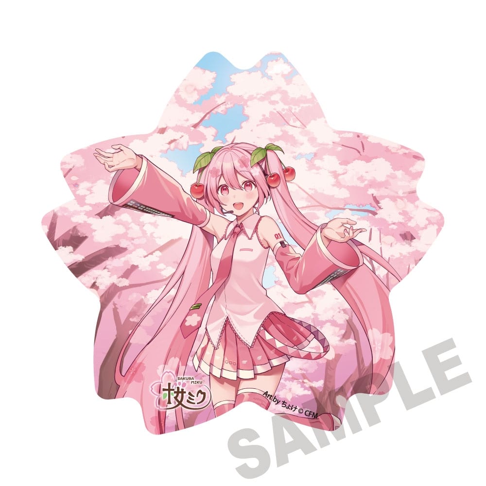 桜ミク×弘前さくらまつり2026 マウスパッド Art by ちょけ