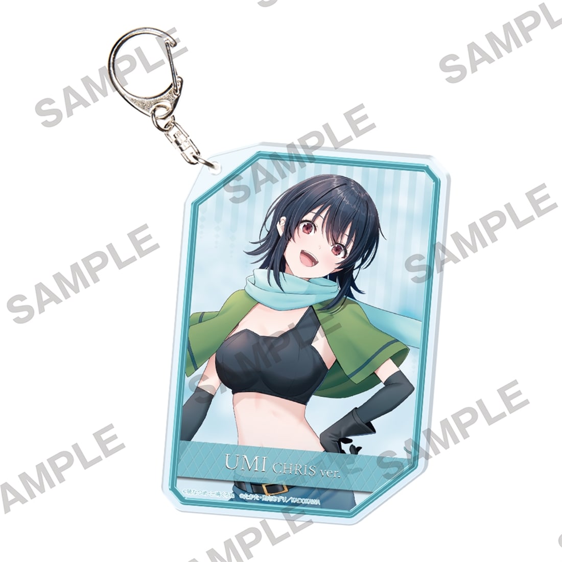 角川スニーカー文庫冬フェア2026 アクリルキーホルダー『クラスで２番目に可愛い女の子と友達になった』 朝凪海 クリスver.