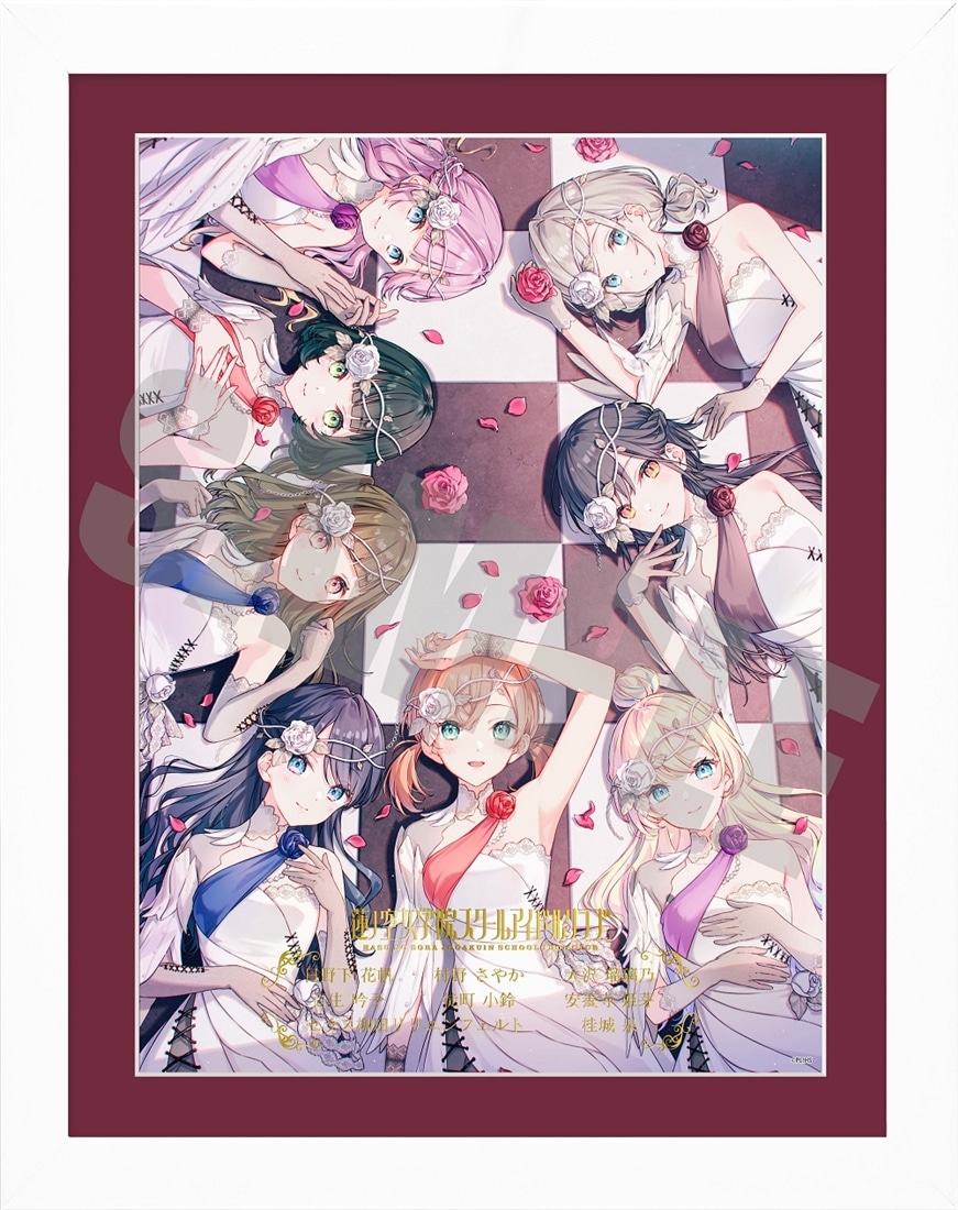 『ラブライブ！蓮ノ空女学院スクールアイドルクラブ』箔押し入り105期メモリアルキャラファイングラフ