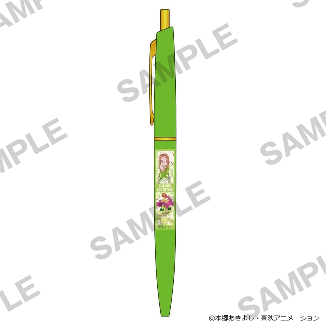 デジモンアドベンチャー ボールペン 太刀川ミミ＆パルモン