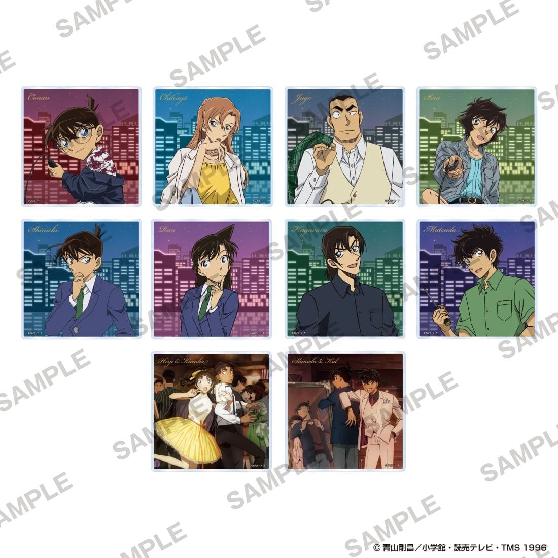 「名探偵コナン」アクリルコースターコレクション BOX
