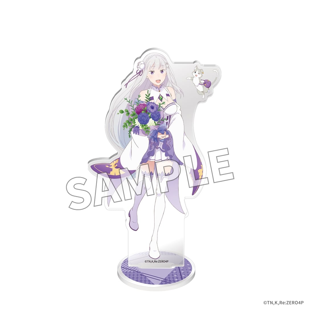 「Re:ゼロから始める異世界生活」アクリルスタンドフィギュア Flower＆Balloon ver. エミリア