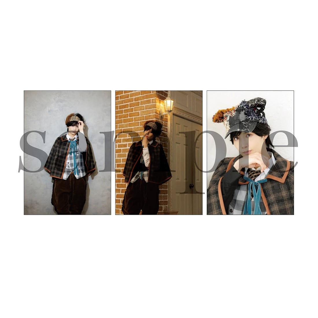 赤川次郎50周年 三毛猫ホームズのカーテンコール　ブロマイドセット（3枚入り）ホームズ（水江建太）