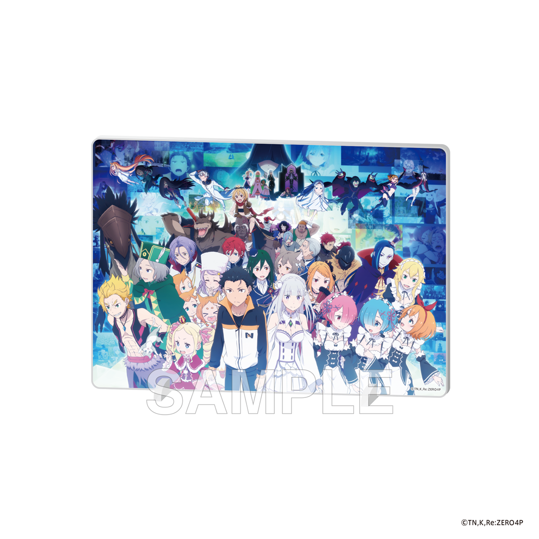 「Re:ゼロから始める異世界生活」アクリルパネル アニメ10周年記念ビジュアル ver.