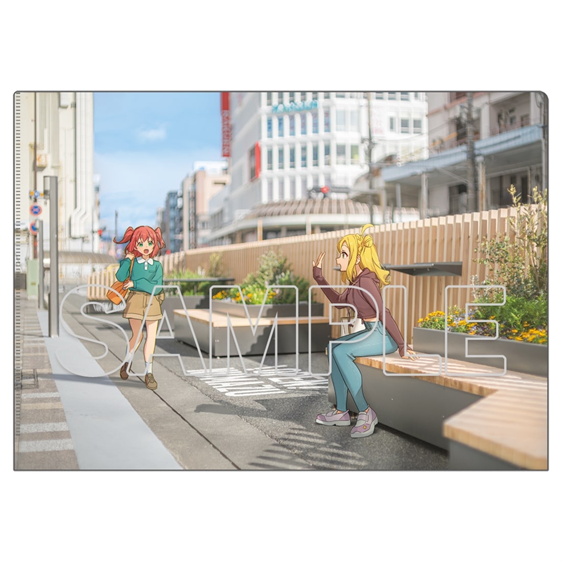 LoveLive! Days 2026年5月号 『ラブライブ！サンシャイン!!』クリアファイル Aqours　鞠莉&ルビィ