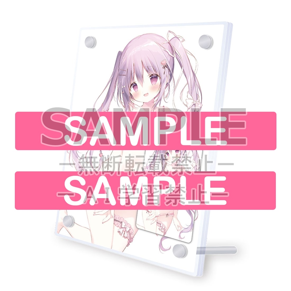 電撃おとなの萌王Vol.15誌上通販 しらたま描き下ろし表紙図書カードNEXT【台座付き】