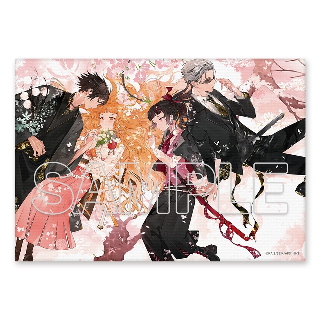 『春夏秋冬代行者』キャンバスアート　春の舞
