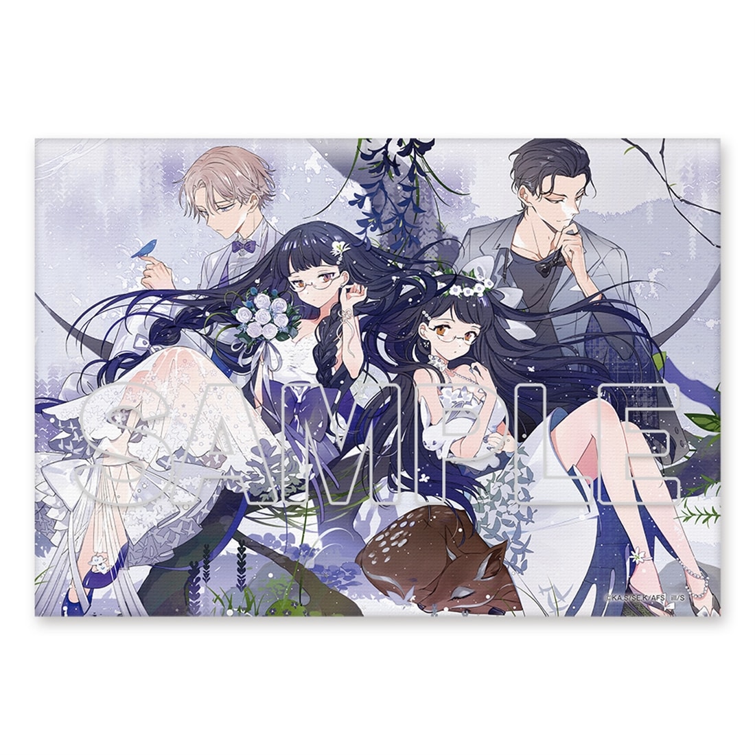 『春夏秋冬代行者』キャンバスアート　夏の舞