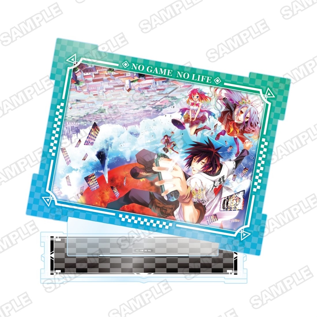 『ノーゲーム・ノーライフ』13巻発売記念アクリルスタンド　1巻口絵イラスト