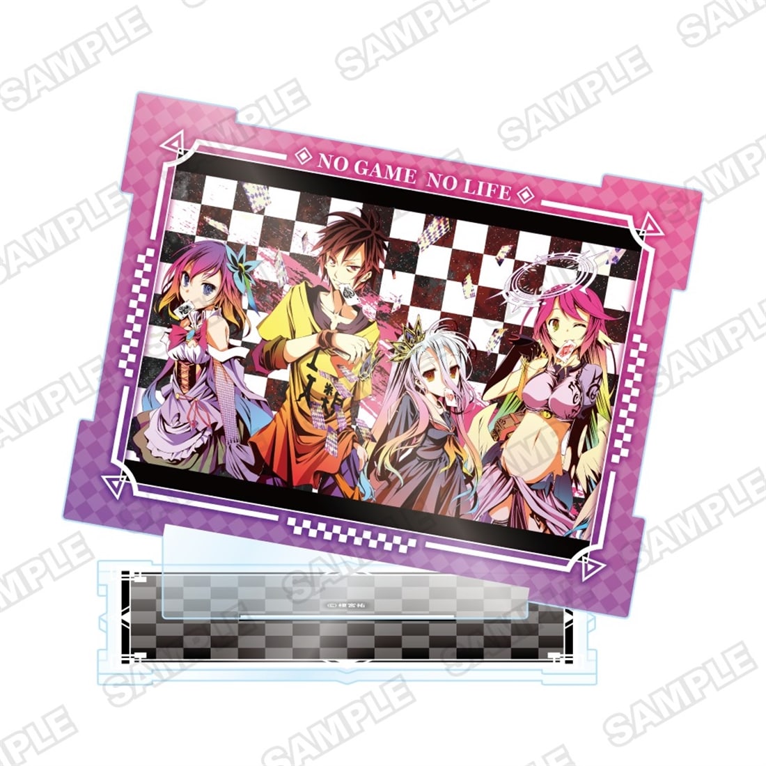 『ノーゲーム・ノーライフ』13巻発売記念アクリルスタンド　2巻口絵イラスト