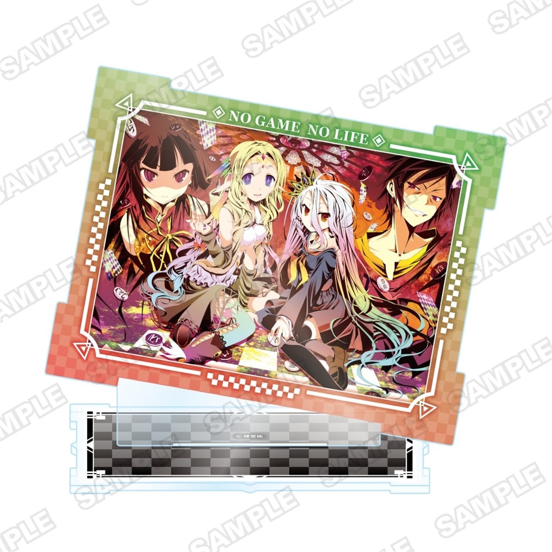 『ノーゲーム・ノーライフ』13巻発売記念アクリルスタンド　3巻口絵イラスト