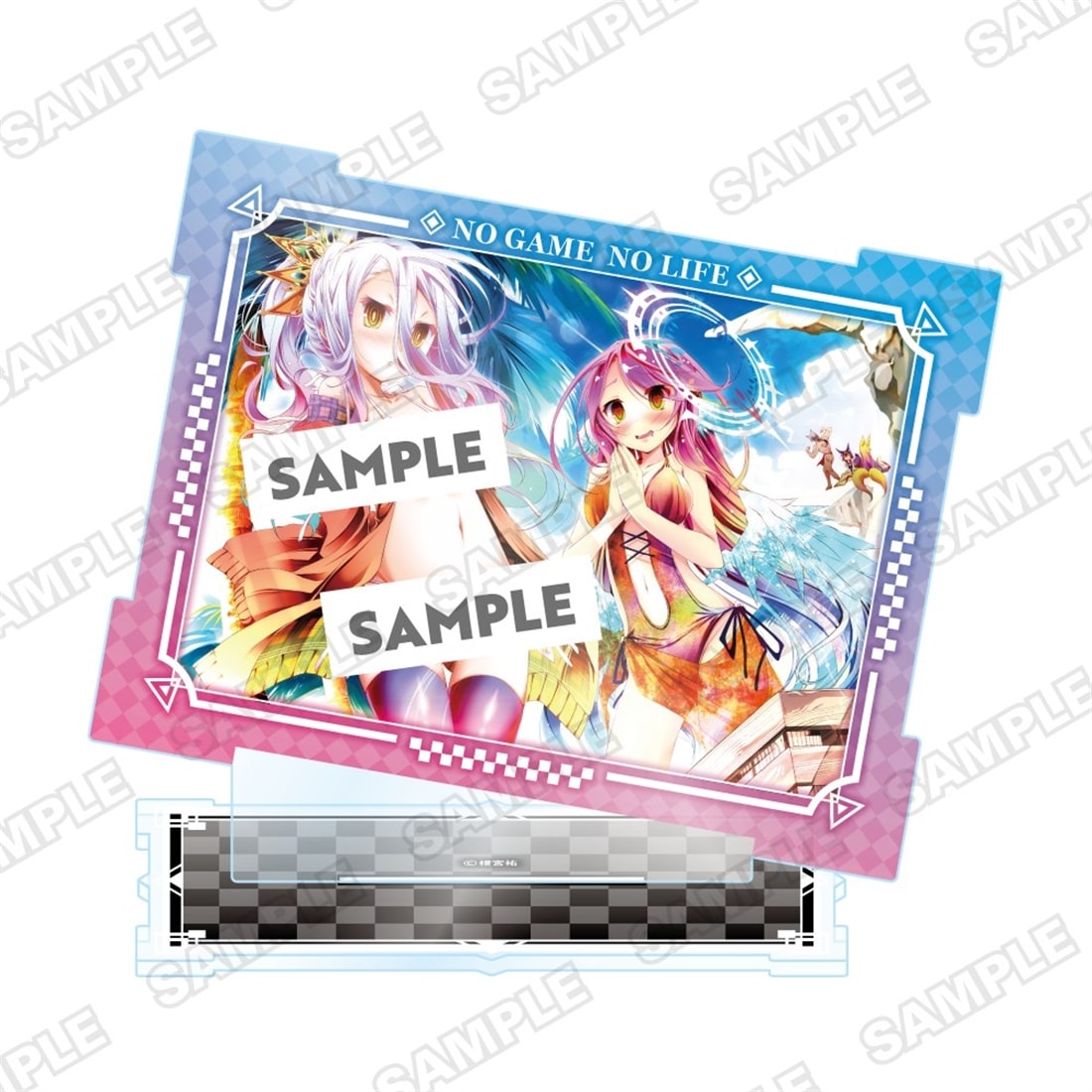 『ノーゲーム・ノーライフ』13巻発売記念アクリルスタンド　4巻口絵イラスト