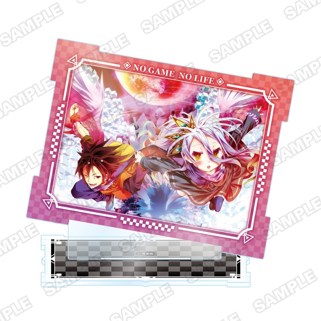『ノーゲーム・ノーライフ』13巻発売記念アクリルスタンド　5巻口絵イラスト