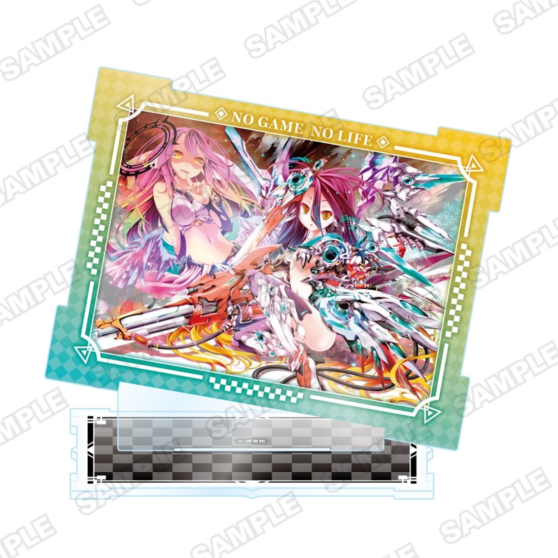 『ノーゲーム・ノーライフ』13巻発売記念アクリルスタンド　6巻口絵イラスト