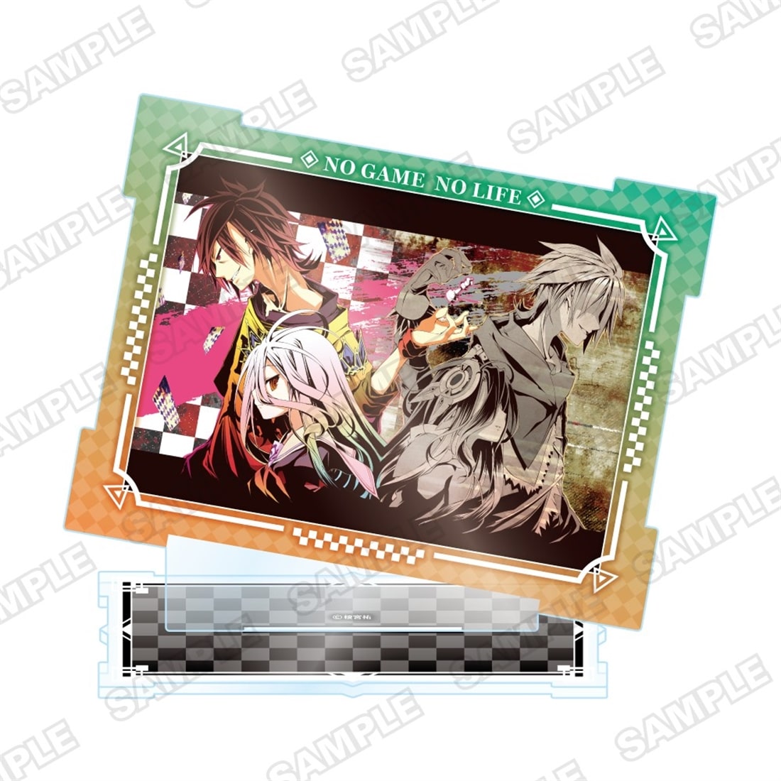 『ノーゲーム・ノーライフ』13巻発売記念アクリルスタンド　8巻口絵イラスト