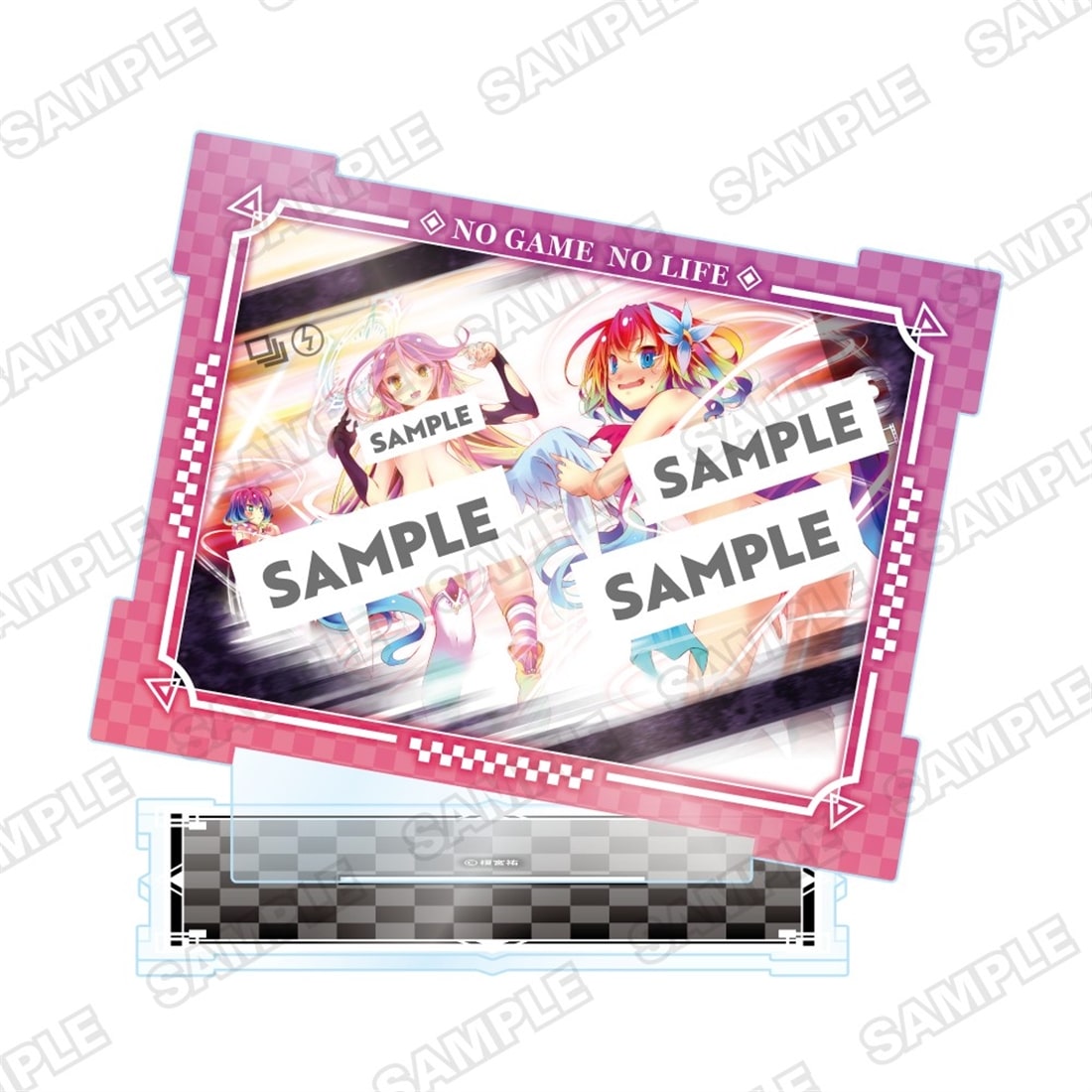 『ノーゲーム・ノーライフ』13巻発売記念アクリルスタンド　9巻口絵イラスト