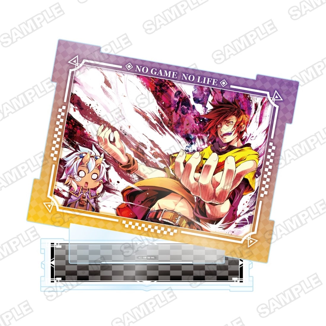 『ノーゲーム・ノーライフ』13巻発売記念アクリルスタンド　10巻口絵イラスト