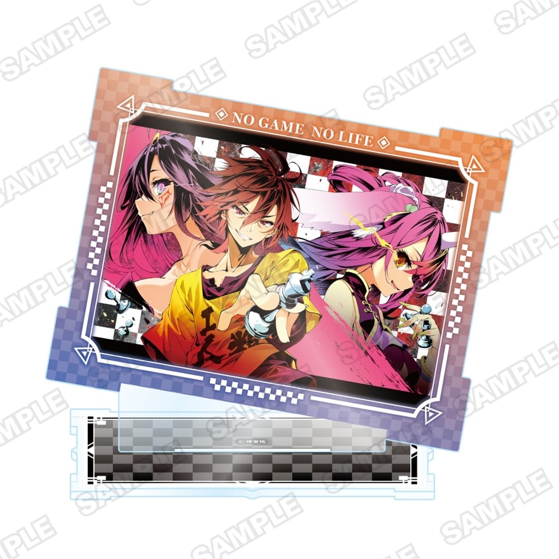 『ノーゲーム・ノーライフ』13巻発売記念アクリルスタンド　13巻口絵イラスト