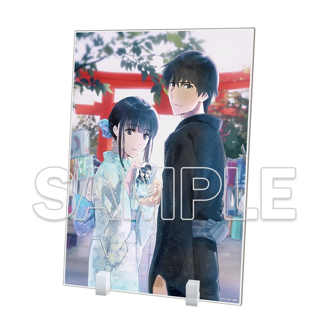 石田可奈画集(3)発売記念『魔法科高校の劣等生』アクリルプレート B
