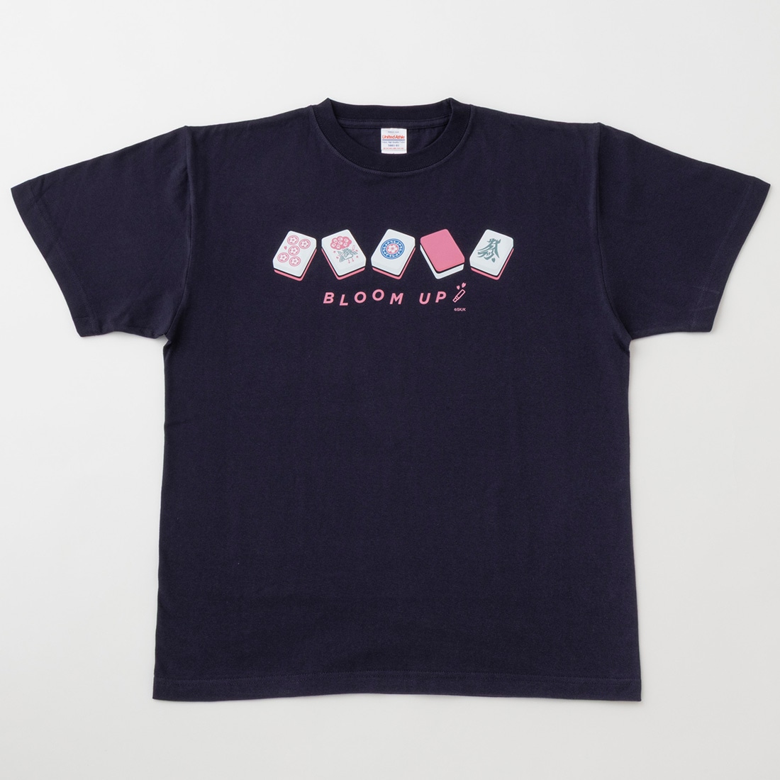 「サクラ牌」BLOOM UP Tシャツ ネイビー　XXXLサイズ ネイビー XXXL
