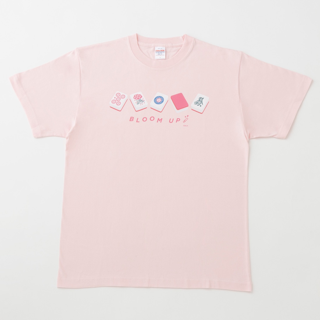 「サクラ牌」BLOOM UP Tシャツ ベビーピンク　Sサイズ ベビーピンク S