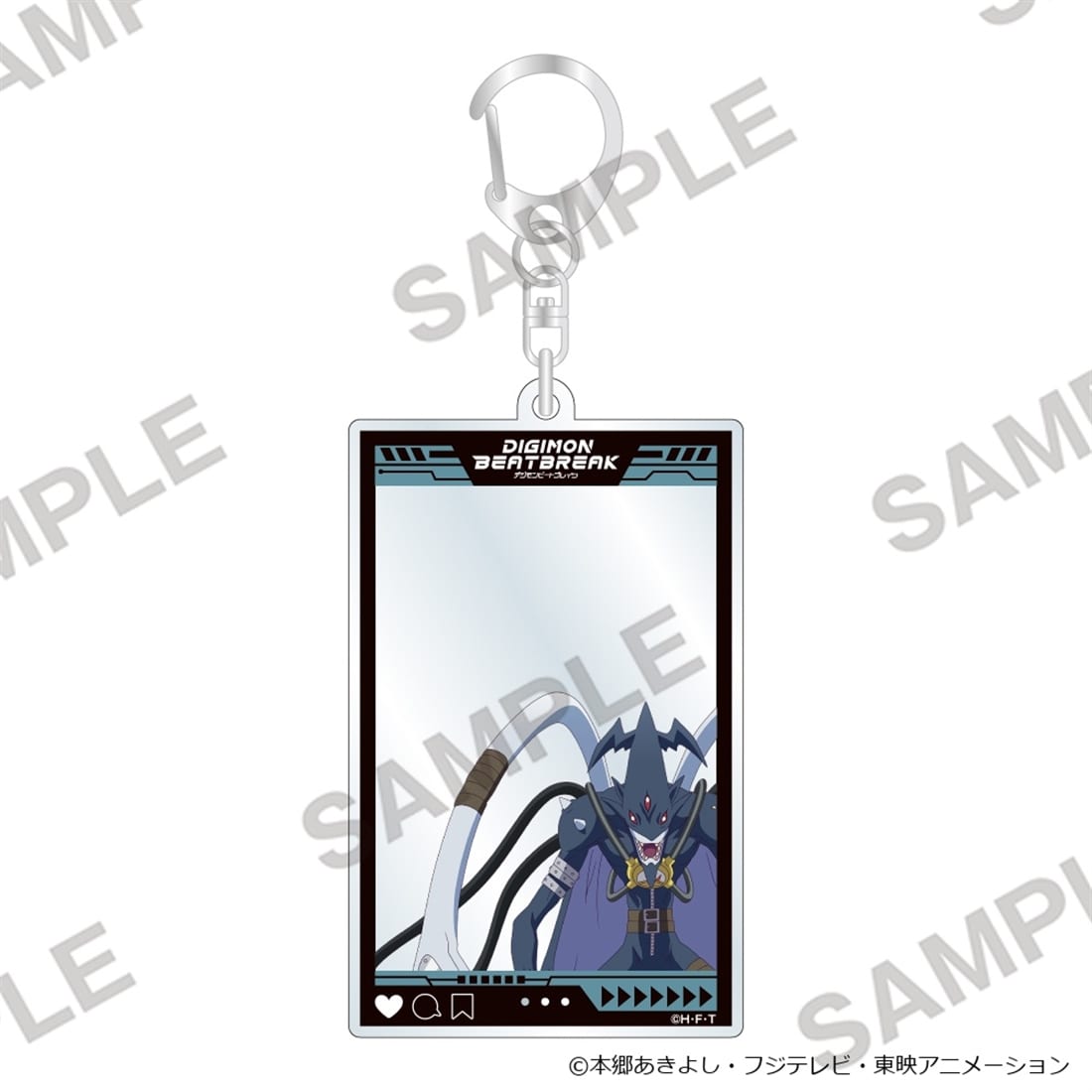 DIGIMON BEATBREAK フレームアクリルキーホルダー マリンデビモン