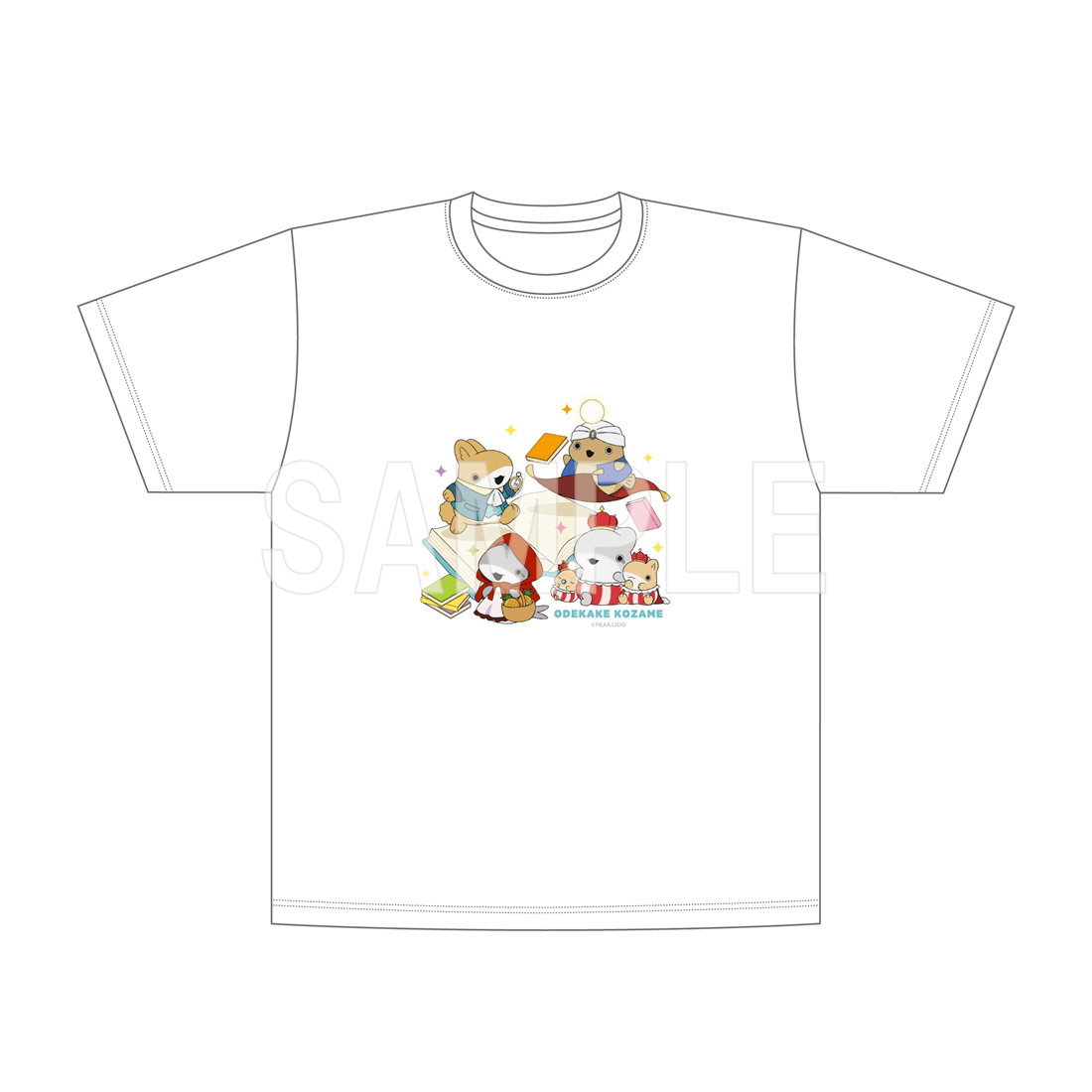 「おでかけ子ザメ」Tシャツ 童話シリーズ