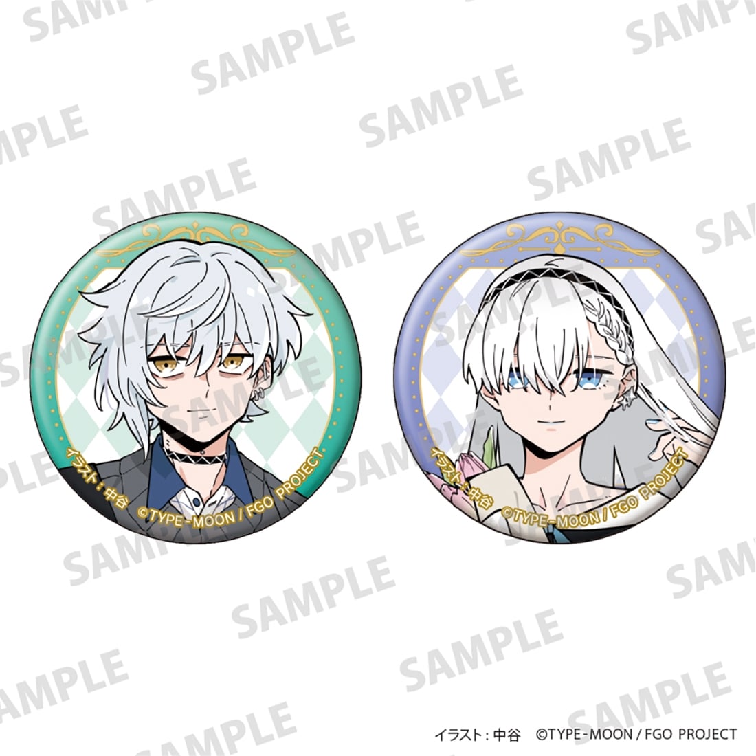 「Fate/Grand Order フロム ロストベルト」缶バッジセット A