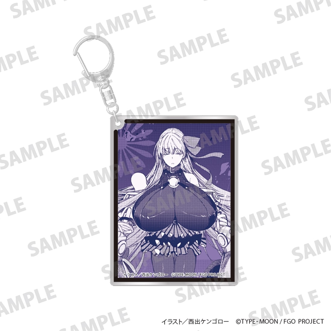 「Fate/Grand Order -Epic of Remnant- 亜種特異点EX 深海電脳楽土 SE.RA.PH」アクリルキーホルダー C
