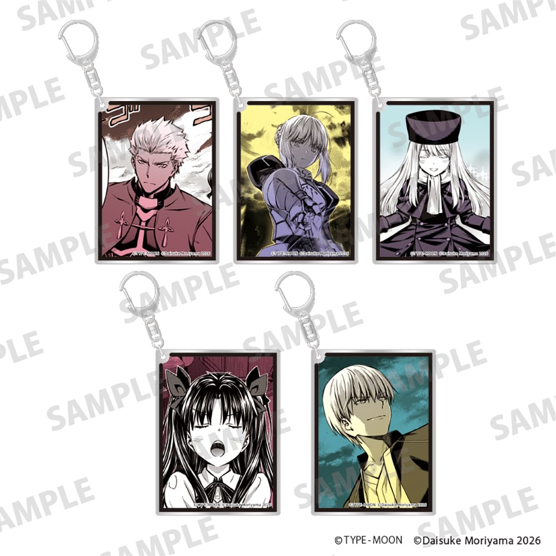「Fate/stay night［Unlimited Blade Works］」　トレーディングアクリルキーホルダー BOX BOX