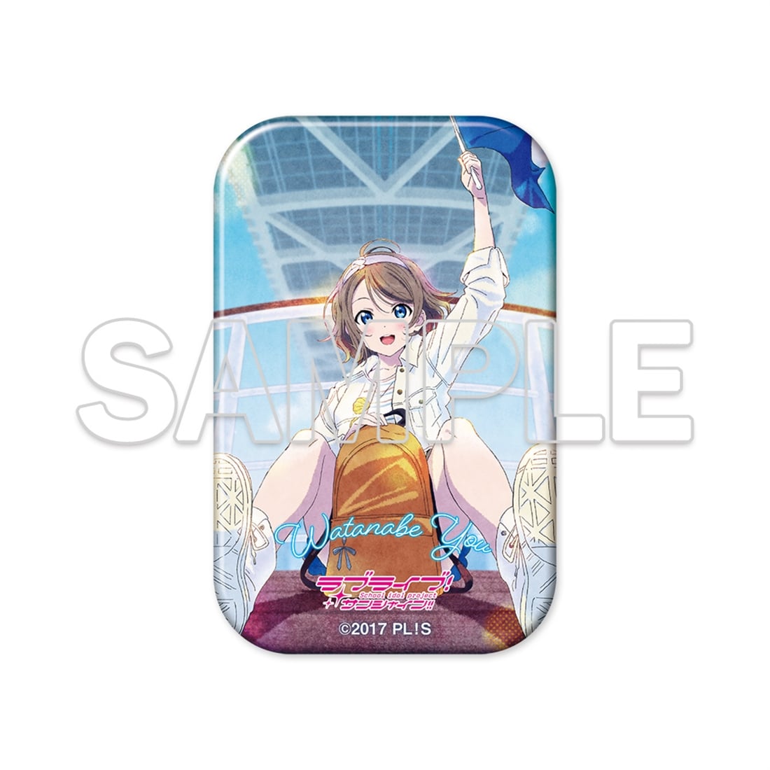 LoveLive! Days 2026年7月号『ラブライブ！サンシャイン!!』スクエア缶バッジ Aqours　曜