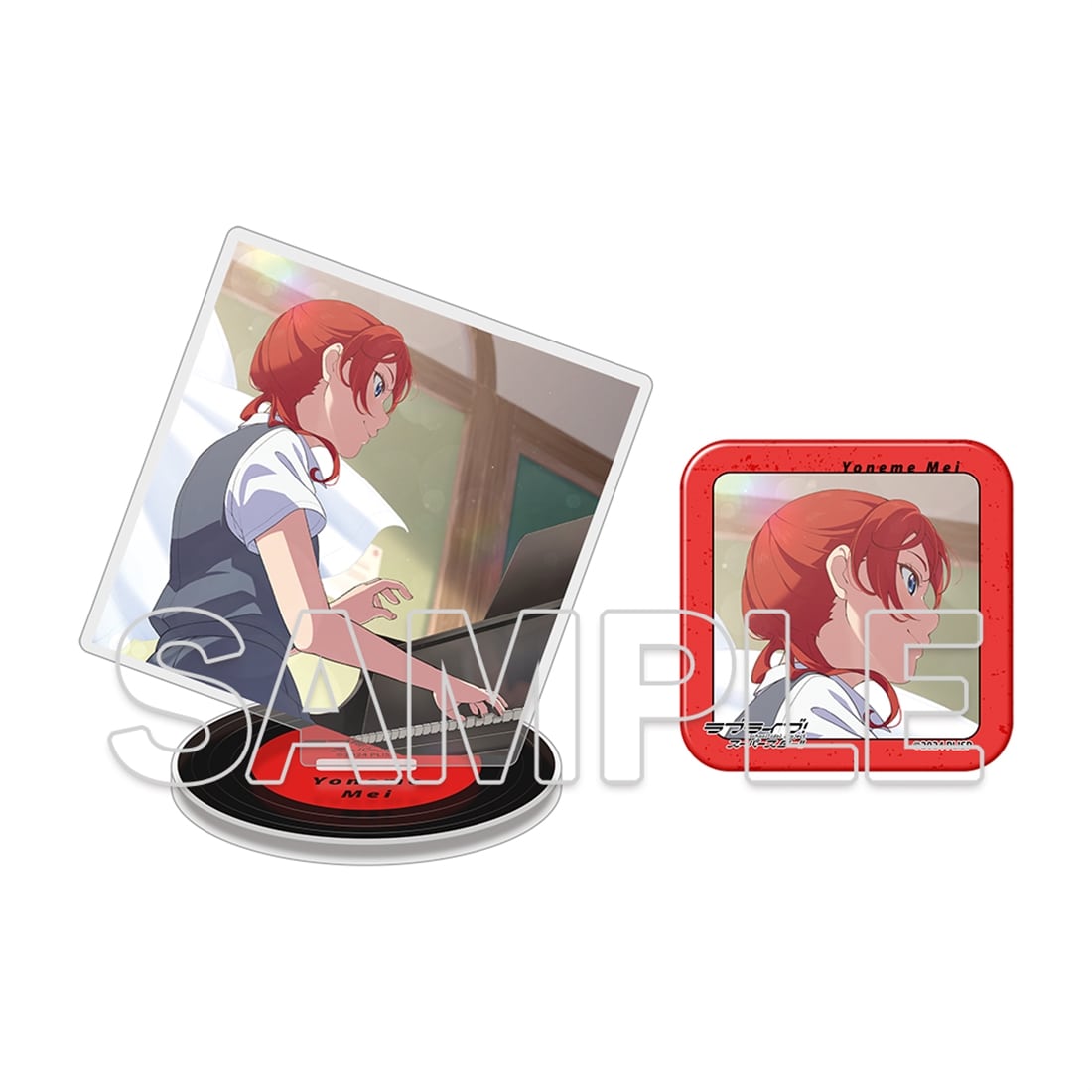 【会場先行】『ラブライブ！スーパースター!!』ましかくアクリルプレート＆缶バッジセット ～Behind the ”Aspire”～　米女 メイ
