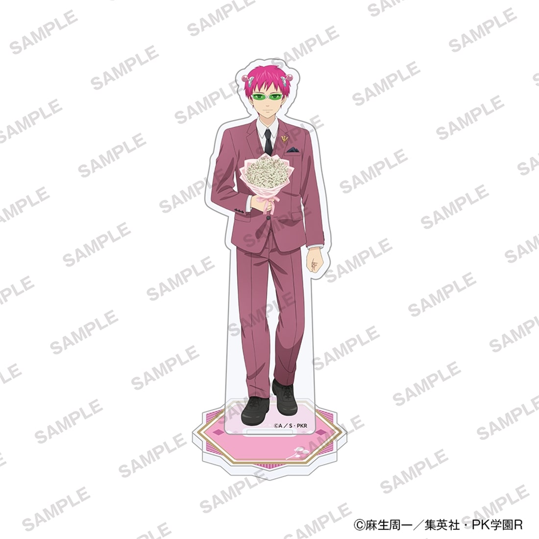 アニメ「斉木楠雄のΨ難」アクリルスタンド 花ver. 斉木楠雄
