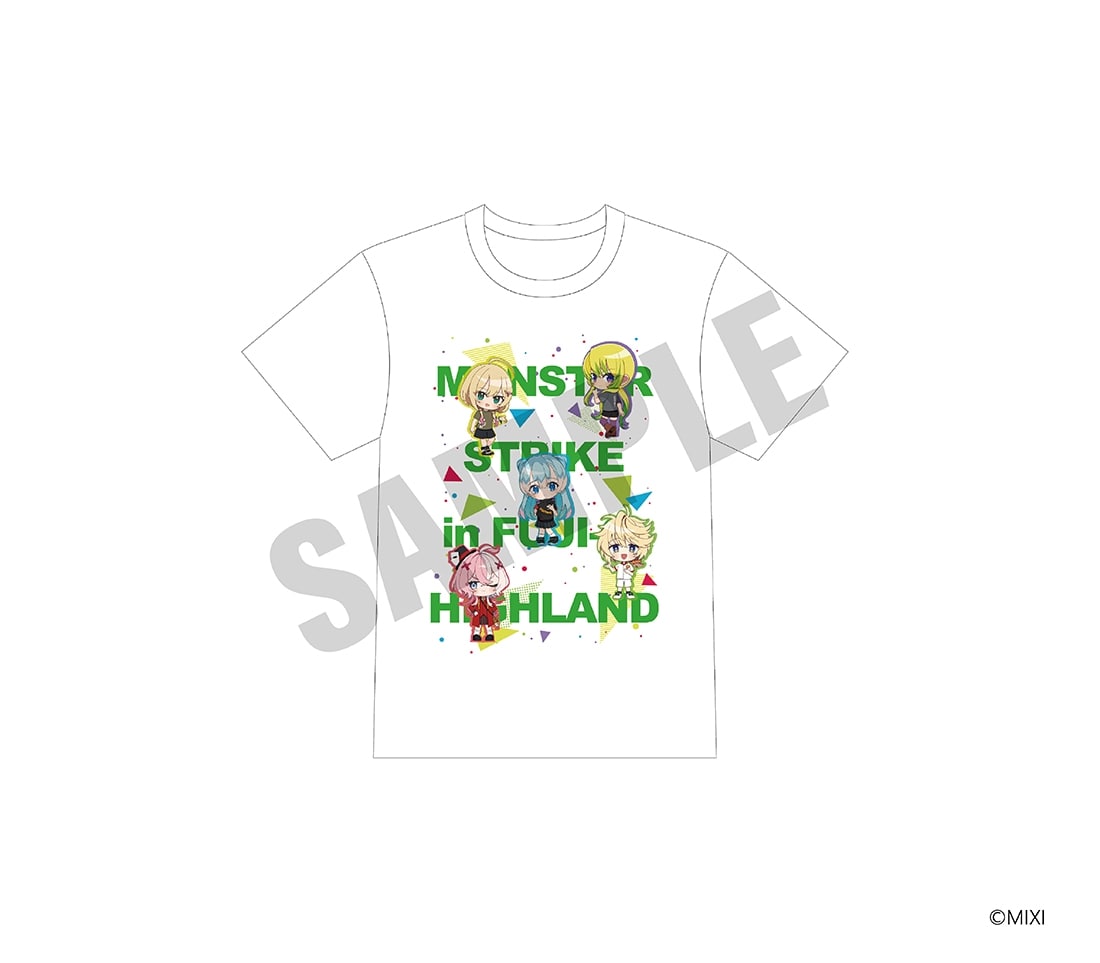 モンスターストライク Tシャツ 富士急ハイランドver. 白