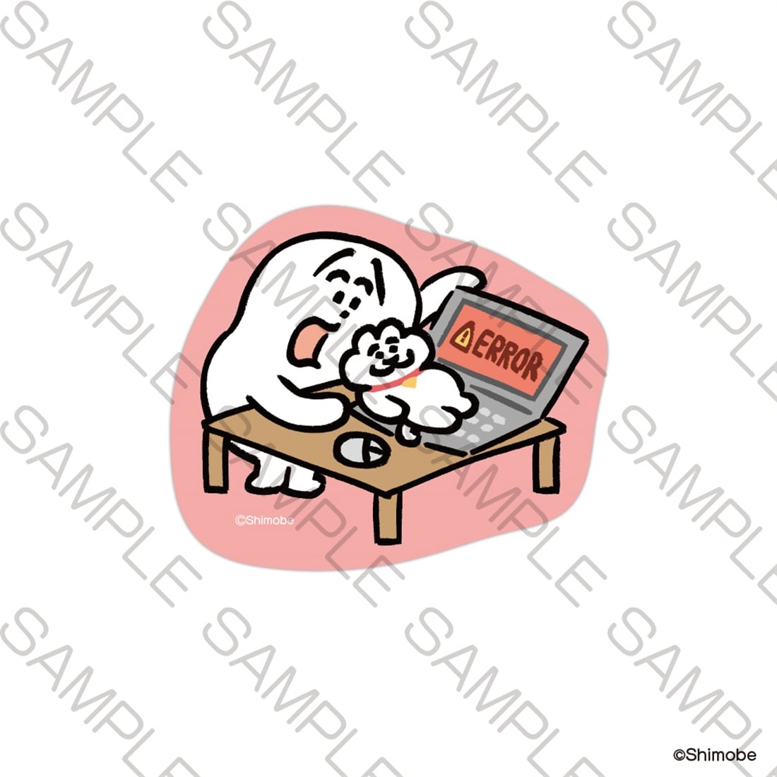 「ねことしもべ」ステッカー とのまるとしもべ＜描きおろし＞