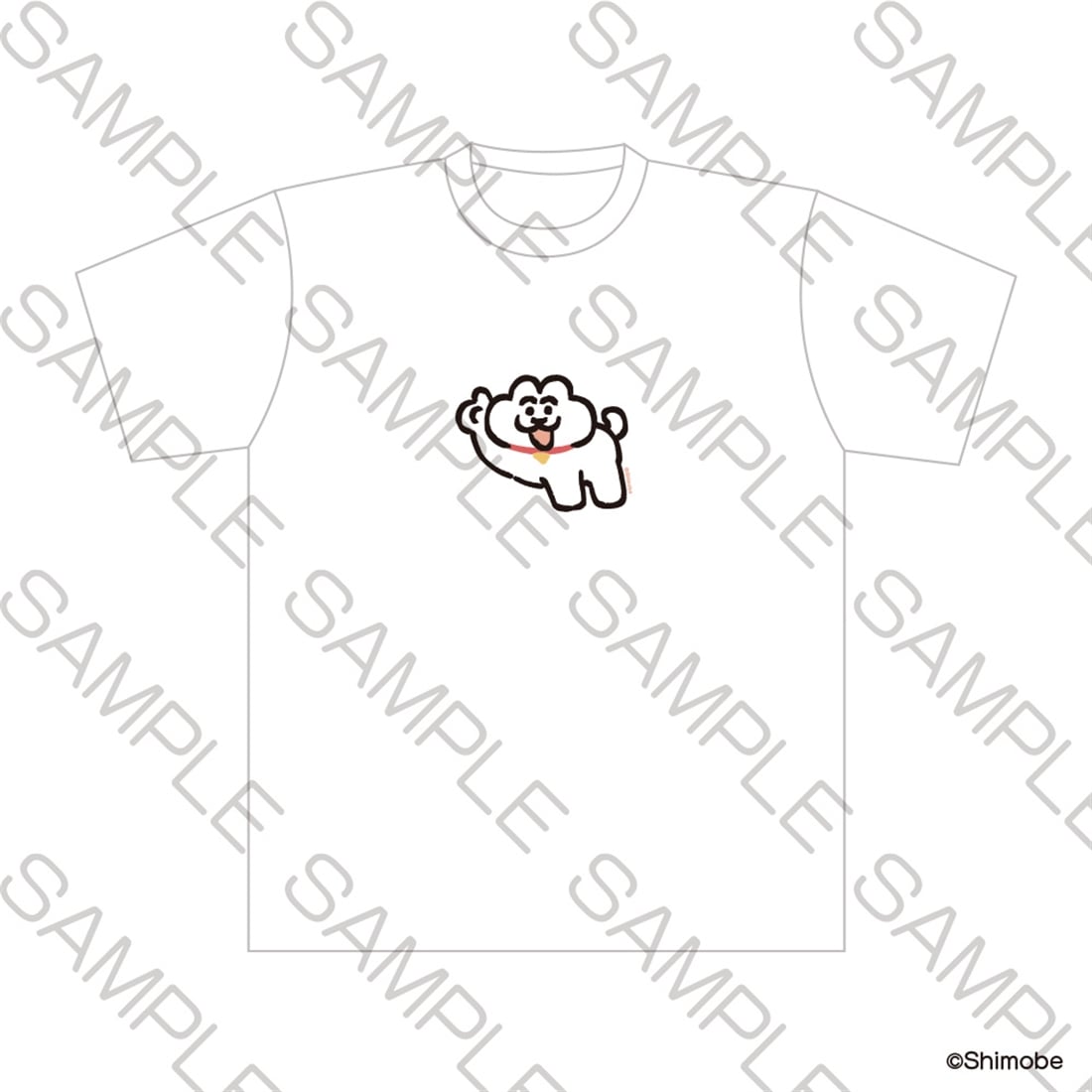 「ねことしもべ」Tシャツ　ゆびさし