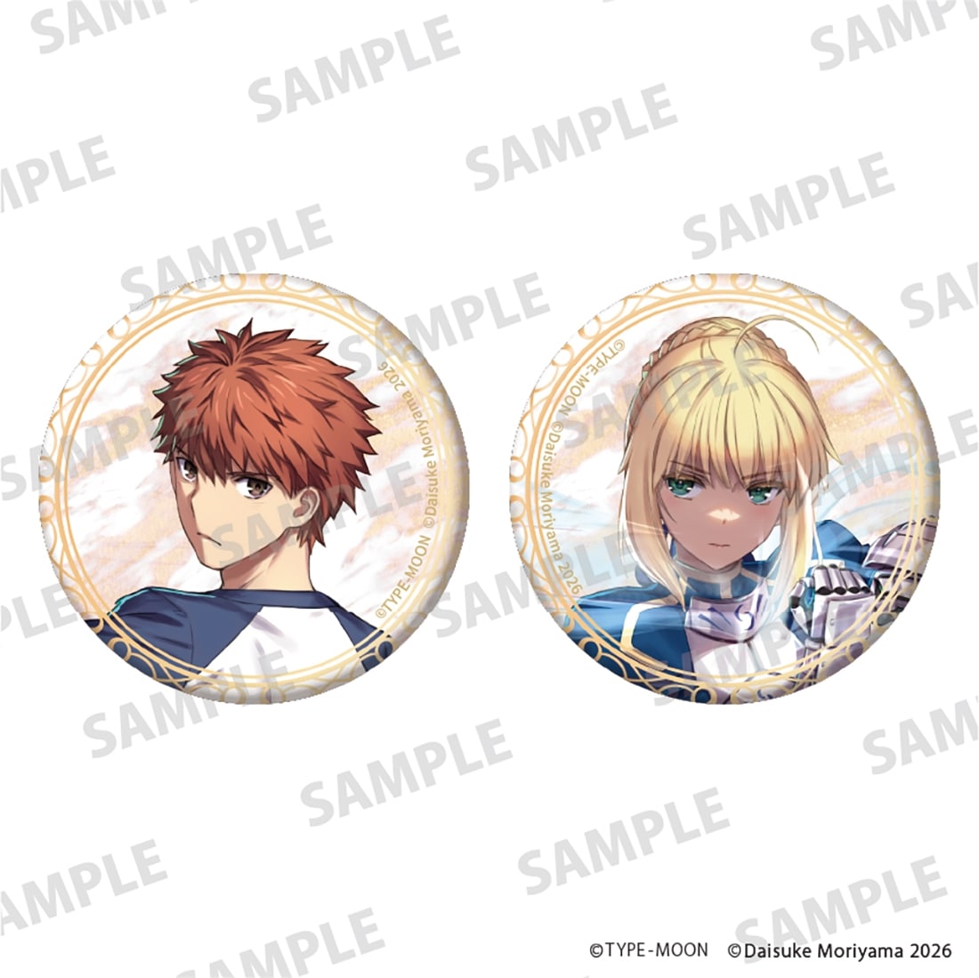 「Fate/stay night［Unlimited Blade Works］」缶バッジセット B