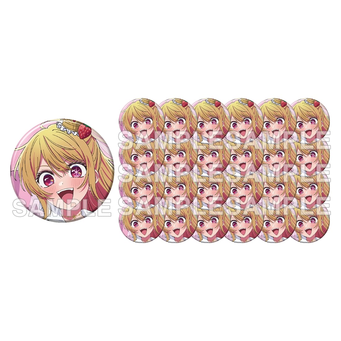 【推しの子】苺プロダクション☆ファン感謝祭2026 推し缶バッジセット ルビー